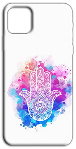 Mixroom - Schutzhülle Back Case aus weichem TPU Silikon für Xiaomi Redmi Note 14 4G Fantasia Hand de Fatima Dibujo P235 von Mixroom