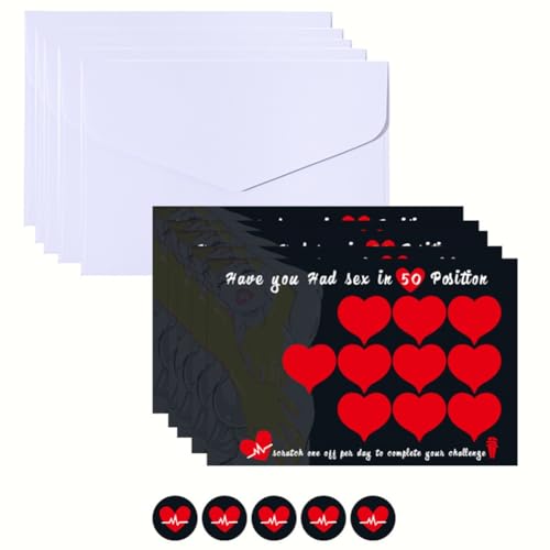 Mkcavne Rubbelkarte für Freche Paare, Schmutzige Valentinstagsgeschenke für, Ehemann, Jahrestag, Geburtstagsgeschenk, Sexy, Unhöfliches Spiel von Mkcavne