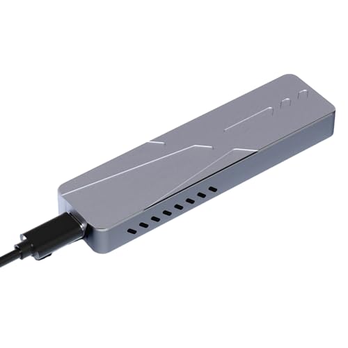 Mllepjdh M.2 NVMe SSD Fall Typ C USB 3 2 20 Gbit/s Festplatte Box Aluminium Legierung Solide Disk Drive Gehäuse Für M.2 NVMe SSD 10 Gbit/s SSD Gehäuse von Mllepjdh