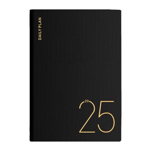 Monthly Planer A5 | 2025 Daily Notebook | Leather Yearly Planner, PU Leather Planner 2025 Calendar Planner Weekly Monthly Planer Yearly Planer Yearly Planer 2025 A5 Daily Planner for Activities von Mlllokfki