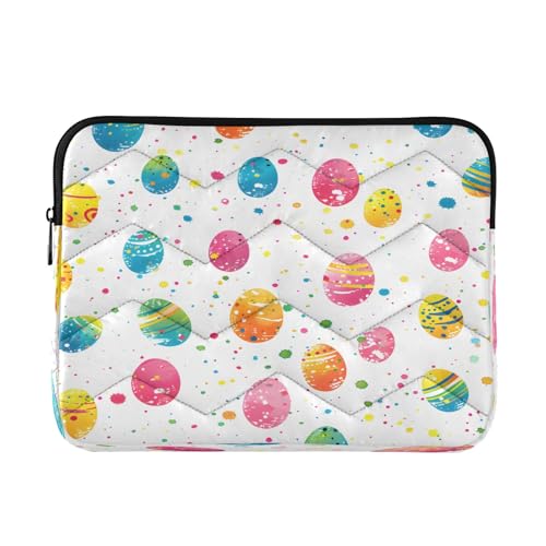 Splash Ink Egg Tile Laptop-Hülle Tasche 33-35,6 cm (13 - 14 Zoll) Notebook-Tasche Schutz Computer-Tragetasche von Mnsruu