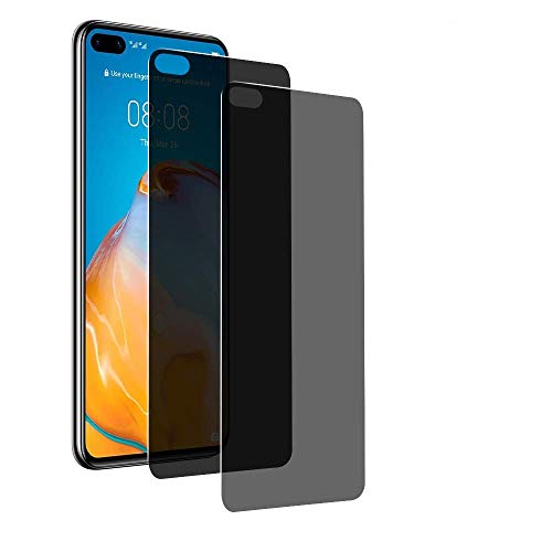 MoEvn Gehärtetes Glas Anti-Spy für Huawei P40 Sichtschutz Gehärtetes Glas, [2 Stück] 3D Full Screen Privatsphäre Schutzfolie 9H Gehärtetem Gehärtetes glasfolie Folie Sichtschutz für Huawei P40 von MoEvn-EU