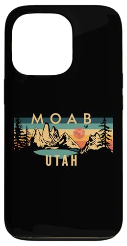 Hülle für iPhone 13 Pro Moab von Moab Utah USA Outdoor Vintage