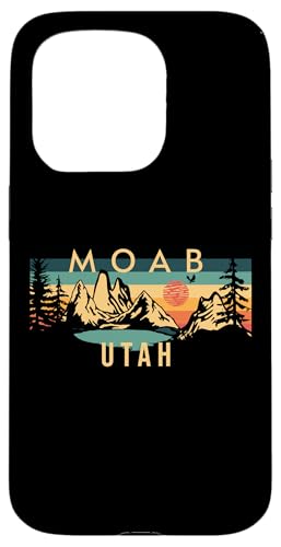 Hülle für iPhone 15 Pro Moab von Moab Utah USA Outdoor Vintage