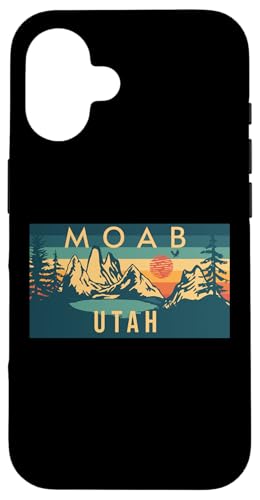 Hülle für iPhone 16 Moab von Moab Utah USA Outdoor Vintage