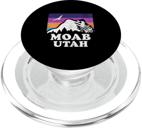 Moab PopSockets PopGrip für MagSafe von Moab Utah USA Outdoor Vintage