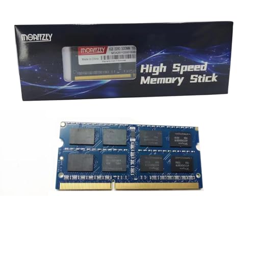 1600 MHz DDR3 RAM 4 GB (1 x 4 GB) 1,35 V CL11 DDR3L SODIMM (PC3-12800) Computerspeicher, Notebook RAM-Speichermodule von Moaffzey