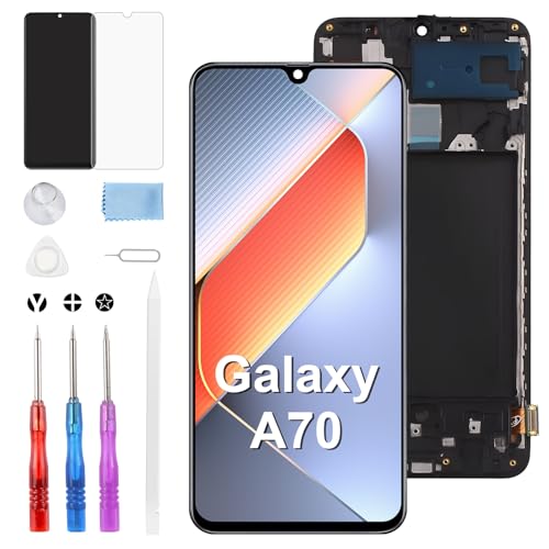 Moautodc Display Für Samsung Galaxy A70 6.7'' TFT Incell A70 SM-A705FN SM-A705YN SM-A705F/DS LCD Display 3D Touchscreen Ersatz Bildschirm Glas Assembly und Reparaturkits von Moautodc