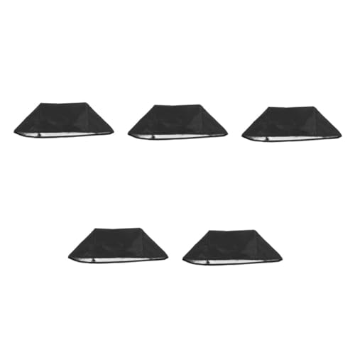 Mobestech 5Pcs Druckerabdeckung D Drucker Abdeckung Drucker Schutzhaube Bürobedarf Schutzhaube Abdeckung für D Drucker Staubschutzhüllen Abdeckungen für Kleingeräte Oxford-Stoff Black von Mobestech