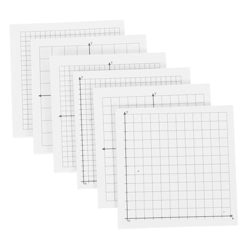 Mobestech 6 Pcs Haftnotizen Briefpapier liniertes Papier gefütterte Polster Weiß Mobestech 6 Pcs Haftnotizen Briefpapier liniertes Papier gefütterte Polster Weiß von Mobestech