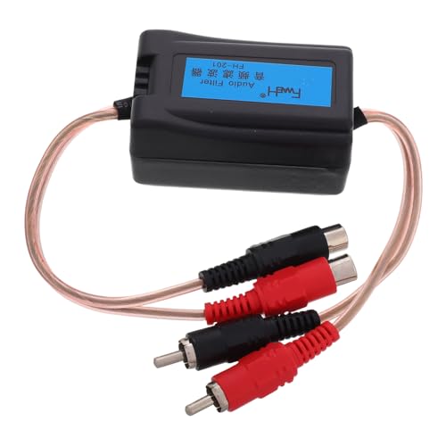 Mobestech Auto Audio Rauschfilter Erdungsschleifen Isolator Für Auto Stereo Audio Rauschunterdrücker Für Auto Audio Systeme Auto Stereo Rauschfilter von Mobestech