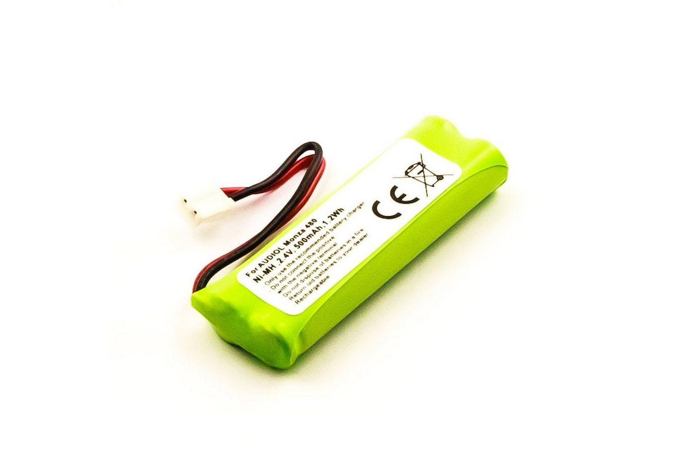 MobiloTec Akku kompatibel mit Medion MD83192 Akkupacks Akku 500 mAh von MobiloTec