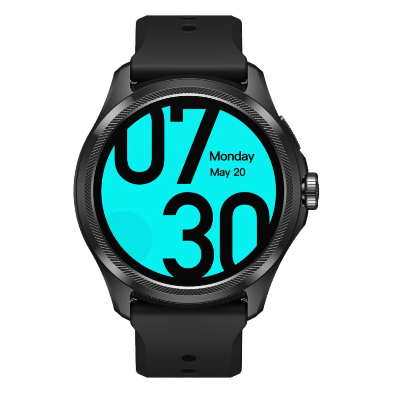 Mobvoi TicWatch Pro 5 Standard Edition schwarz| Smartwatch | 1,43 Zoll 466x466 326 ppi AMOLED Display | Bluetooth, Wi-Fi, NFC, GPS | 5 ATM Wasserdicht | 628mAh Akku von Mobvoi