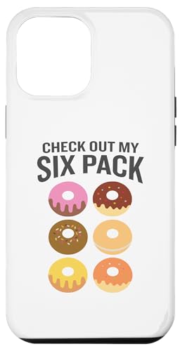 Hülle für iPhone 12 Pro Max Schau dir meine Sixpack Donuts an - Lustiges Fitness-Workout von Mocking Merch