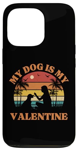 Hülle für iPhone 13 Pro My Dog is my Valentines – Frauen spielen mit Hund – Hundeliebhaber von Mocking Merch