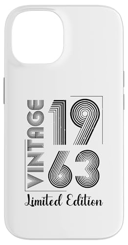 Hülle für iPhone 14 Geburtstag Vintage 1963 - Classic Retro 60. Geburtstag von Mocking Merch