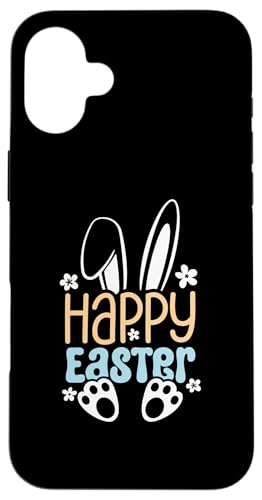 Hülle für iPhone 16 Plus Happy Easter Bunny – niedliches Oster-Design für Jungen und Mädchen von Mocking Merch