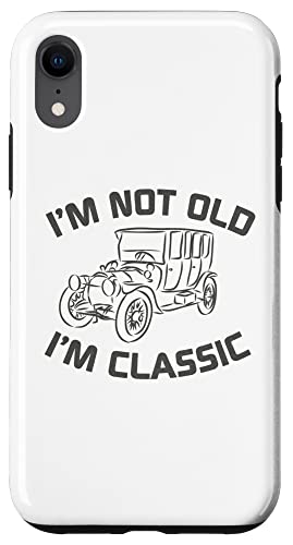 Hülle für iPhone XR I'm Not Old I'm Classic – Vatertag – Oldtimer von Mocking Merch