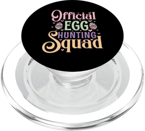 Offizielle Eiersuche Squad – niedliches Ostereier-Design PopSockets PopGrip für MagSafe von Mocking Merch