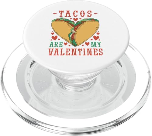 Tacos sind mein Valentinstag - Tacos Lover - Funny Valentine PopSockets PopGrip für MagSafe von Mocking Merch