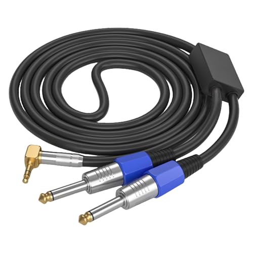 Mocoocouture Haltbarkeit 1/8 Zoll Auf Doppeltes 6 35-mm Soundkabel Y Splitter Sounds Verbindungskabel Für Den Und Studiogebrauch von Mocoocouture