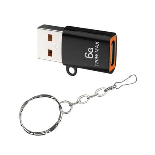 Mocoocouture USB A Auf USB C Ladeadapter 120 W USB Auf USB C Adapter Einfacher Anschluss Für Kameras Kopfhörer Zubehör von Mocoocouture