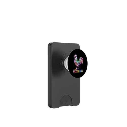 DeColores Cursillo Rainbow Rooster Catholic PopSockets PopWallet für MagSafe von Modern Day Catholic Designs