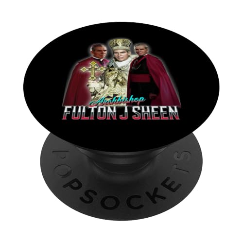 Erzbischof Fulton J Sheen Zitat traditionell katholisch PopSockets Klebender PopGrip von Modern Day Catholic Designs