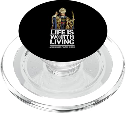 Erzbischof Fulton J Sheen Zitat traditionell katholisch PopSockets PopGrip für MagSafe von Modern Day Catholic Designs