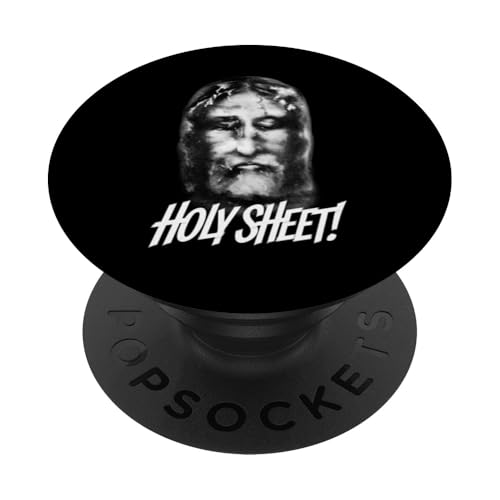 Grabtuch von Turin Gesicht Jesus Christus katholisch PopSockets Klebender PopGrip von Modern Day Catholic Designs