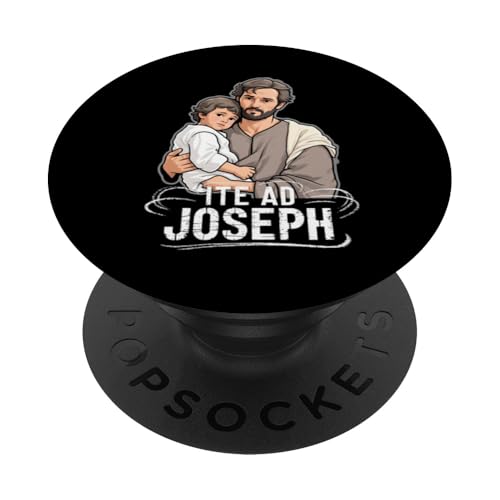 Heiliger Joseph, katholischer Vater und Arbeiter PopSockets Klebender PopGrip von Modern Day Catholic Designs