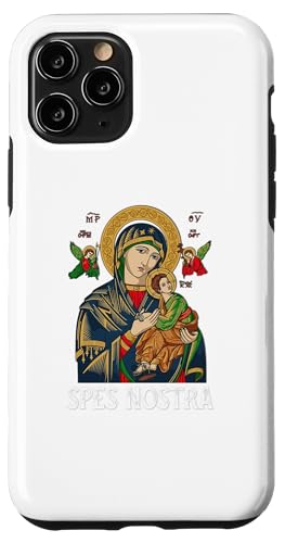 Hülle für iPhone 11 Pro Unsere Liebe Frau von der Immerwährenden Hilfe, selige Mutter Maria, Katholisch von Modern Day Catholic Designs