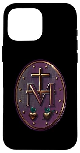 Hülle für iPhone 16 Pro Max Wundertätige Medaille Marian Our Lady Catholic von Modern Day Catholic Designs