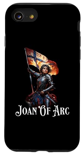 Hülle für iPhone SE (2020) / 7 / 8 Heilige Jeanne d'Arc katholisch von Modern Day Catholic Designs