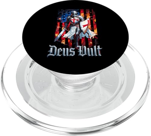 Katholisches Tempelritter Kreuzritter Kreuz PopSockets PopGrip für MagSafe von Modern Day Catholic Designs