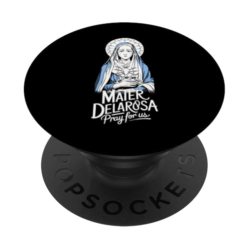 Mater Dolorosa Our Lady of Sorrows Jungfrau Maria katholisch PopSockets Klebender PopGrip von Modern Day Catholic Designs