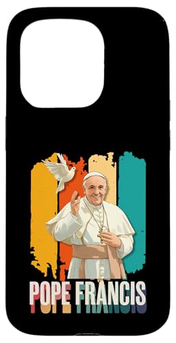 Papst Franziskus Vatikan Katholischer Heiliger Hülle für iPhone 15 Pro von Modern Day Catholic Designs