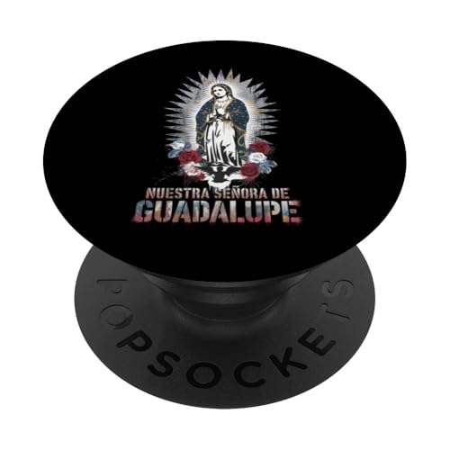 Unsere Liebe Frau von Guadalupe Marian-Katholische Gottesmutter PopSockets Klebender PopGrip von Modern Day Catholic Designs