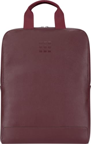 Moleskine Vertikale Gerätetasche, Classic Kollektion, Rucksack Kompatibel Mit Laptop, Tablet, iPad Bis 15 Zoll, Dimensionen 29 x 39 x 6 cm, Farbe Himbeerrot von Moleskine