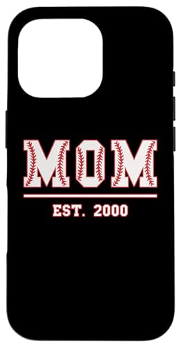 Baseball Mama Est. 2000 Muttertag Mutter Geburtstag Vintage Hülle für iPhone 16 Pro Baseball Mama Est. 2000 Muttertag Mutter Geburtstag Vintage Hülle für iPhone 16 Pro von Mom Est. 2000 Baseball Softball Mother's Day Retro