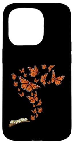 Hülle für iPhone 15 Pro Monarch Butterfly Season Insect Lover Entomologist von Monarch Butterfly Outfit for Entomology Lover X1