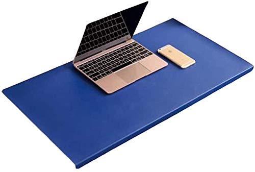 Weichem Leder Schreibtischunterlage mit Kantenschutz,Rutschfeste Mauspad Große Tischunterlage für Tastatur Laptop,Büro Schreibenmatte Schreibtisch Organizer Matte von Monba