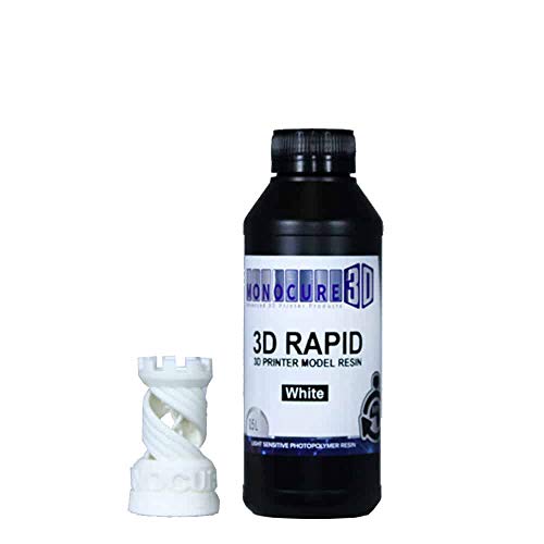 Monocure3D 3DR-3583W-500B Rapid Resin, Kunstharz, 500ml, Weiß von Monocure3D