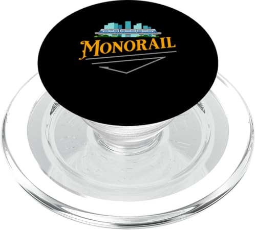 Einschienenbahn Funny Riding Railway PopSockets PopGrip für MagSafe von Monorail Train