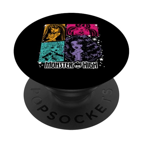 Monster High - Cleo de Nile Lagoona Draculaura Clawdeen Wolf PopSockets Klebender PopGrip von Monster High