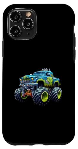 Hülle für iPhone 11 Pro Monster Truck Halloween Party Kostüm Jungen von Monster Truck Halloween Gifts for Boys