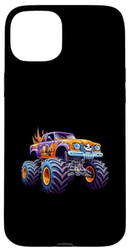 Hülle für iPhone 15 Plus Monster Truck Halloween Party Kostüm Jungen von Monster Truck Halloween Gifts for Boys