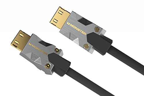 Monster M1000 HDMI Kabel 3m, Premium HDMI 2.0 Kabel, HDMI-Kabel 4K, High Speed HDMI-Kabel 22,5 Gbps, HDR Kabel, 24K Goldkontakte, TV Kabel, Kompatibel zu Spielkonsole, Laptop, Verstärker, DVD-Player Monster M1000 HDMI Kabel 3m, Premium HDMI 2.0 Kabel, HDMI-Kabel 4K, High Speed HDMI-Kabel 22,5 Gbps, HDR Kabel, 24K Goldkontakte, TV Kabel, Kompatibel zu Spielkonsole, Laptop, Verstärker, DVD-Player von Monster