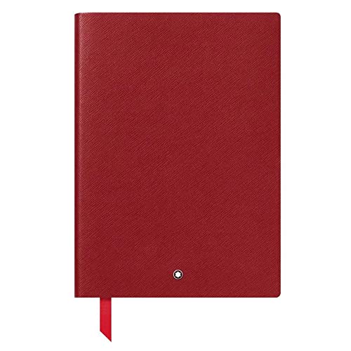 Montblanc Notizbuch #163, Ledereinband Karmin-Rot, punktkarierte Seiten, 24x17cm, 126125 von Montblanc