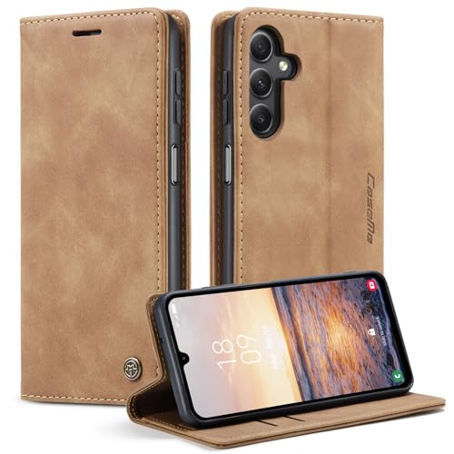 Monweicz Handyhülle für Samsung Galaxy A26 Hülle Premium Lederhülle Klappbar Flip Case Tasche Magnet Kartenfach Standfunktion Klapphülle Schutzhülle für Samsung Galaxy A26 - Braun Monweicz Handyhülle für Samsung Galaxy A26 Hülle Premium Lederhülle Klappbar Flip Case Tasche Magnet Kartenfach Standfunktion Klapphülle Schutzhülle für Samsung Galaxy A26 - Braun von Monweicz